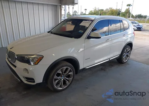 2016 BMW X3 xDrive28I from USA, damaged, VIN 5UXWX9C52G0D72890